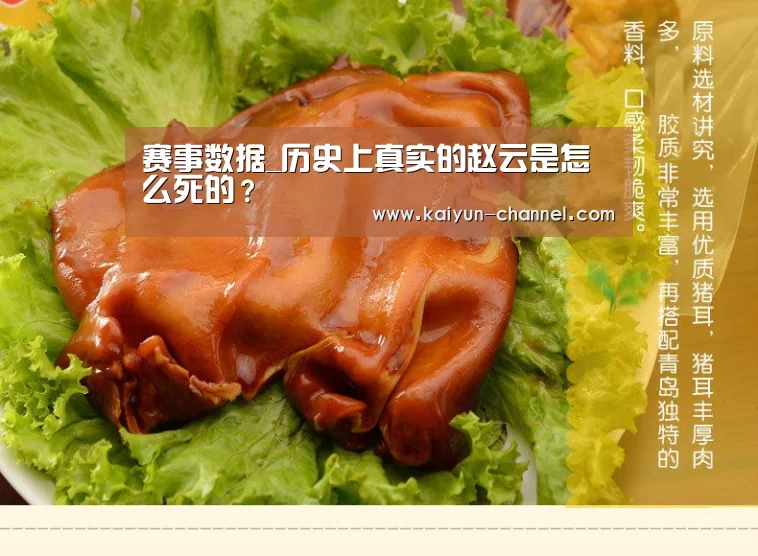 赛事数据_历史上真实的赵云是怎么死的?(图1) 开云体育