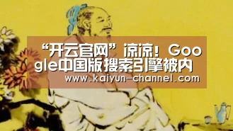 “开云官网”凉凉!Google中国版搜索引擎被内部“毙了”(图1) 开云体育